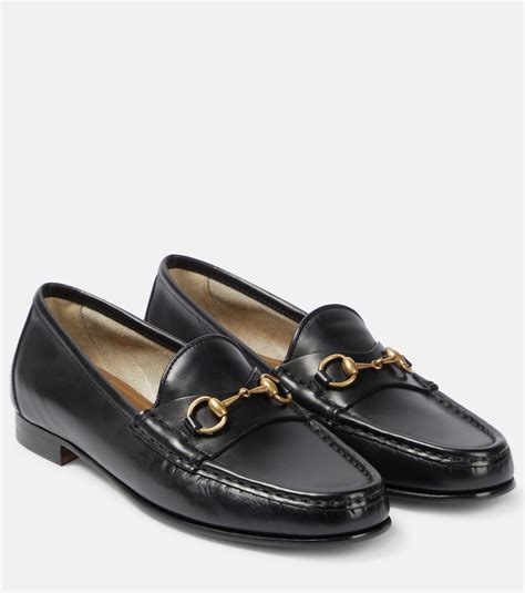 gucci women's patent leather horsebit driver|GUCCI Horsebit 1953 leather loafers .